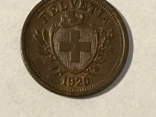 1 Rappen Switzerland 1920