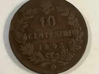 10 Centesimi Italy 1893