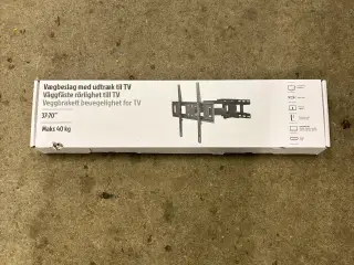 Vægbeslag til tv