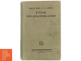 Gammel fysikbog for folkeskolen
