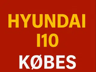 Hyundai i10 KØBES