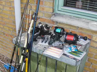 Diverse Fiskestænger