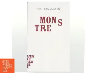 Monstre af Mathias F. Clasen (Bog)