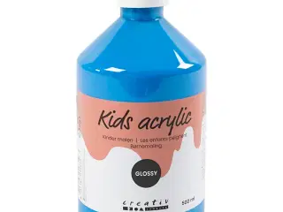 Akrylmaling Blank, primær blå, 500ml/ 1 fl.