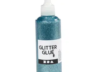 Glitterlim, lyseblå, 118ml/ 1 fl.
