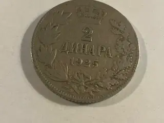 2 Dinara 1925 Yugoslavia