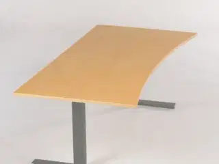 Hæve-sænkebord, OMANN, 180x100 cm - centerbue