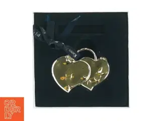 Forsølvet julehjerte fra Karen Blixens Jul (str. 7x5 cm)