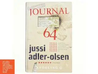 Journal 64 af Jussi Adler-Olsen (Bog)