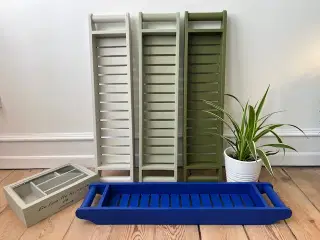 Fra badekarbakker til hylder
