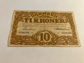 10 Kroner 1943 Danmark