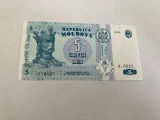 5 Lei Moldova 1994