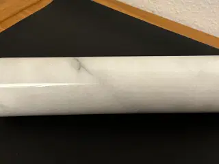 Kagerulle marmor med træ håndtag