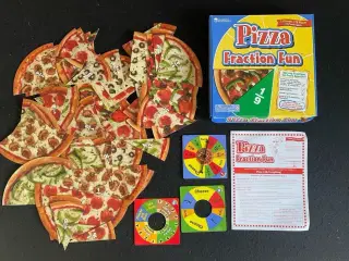 Pizza Fraction Fun (Lærings Spil) Brætspil