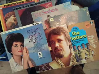 Diverse LPer med 60er musik.