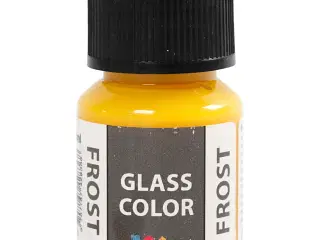 Glass Color Frost - Gul 30ml til Frostet Effekt