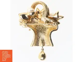 Swarovski krystalglas broche(str. 4,6 x 4,7 x 2 cm)