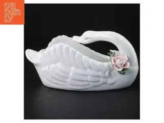 Porcelænssvane (str. 22 x 10 x 10 cm)