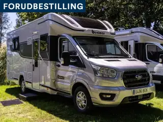 2026 - Benimar Tessoro 496   Queens bed med L-siddegruppe