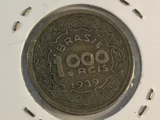 1000 Reis Brazil 1939