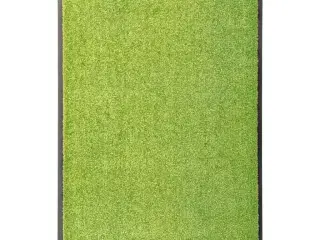 Vaskbar dørmåtte 60x90 cm grøn