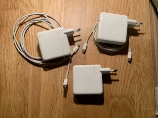 Apple 61W USB-C Strømforsyningsadapter Hvid
