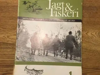 jagt og fiskeri blade fra 1968 til 1987