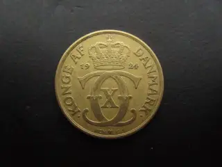 2 kr 1924 nydeligt eksemplar