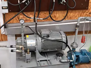 Hydraulik pumpestation