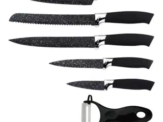 2 stk. Kitchen King Premium køkkenknivsæt 6-pak