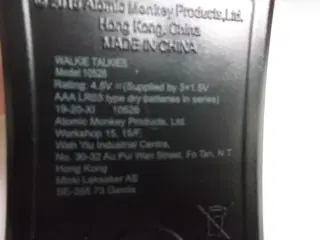 Spy X Walkie-Talkie fra Atomic Monkey Product