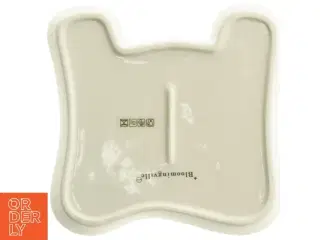 Keramisk katteformet serveringsfad fra Bloomingville (str. 17 cm)