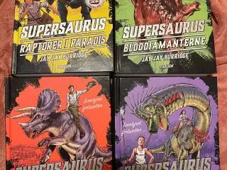 Supersaurus bog 1-4 af Jay Jay Burridge