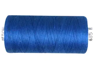 Mellem Blå Sytråd 1000m - Holdbar og Stærk