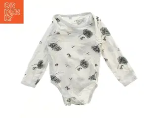 Hvid bodystocking med naturprint fra VRS (str. 62)