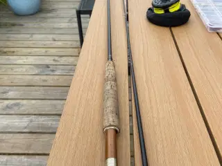 Flige fiskestang og grej