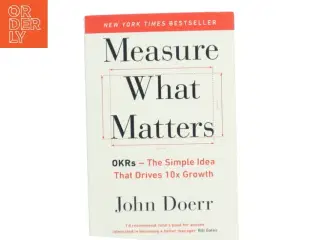 Measure What Matters af John Doerr (Bog)