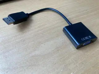 Displayport til VGA adapter
