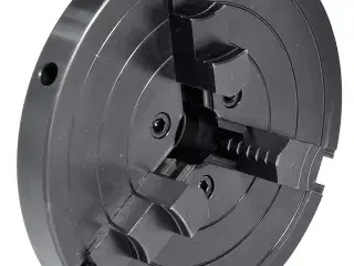 3-bakket spændepatron 150 mm