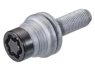 Mcgard låsebolt m12x1.25 flad sort