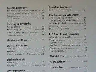storkenæb - bogen om geranium - ny udgave, af birg