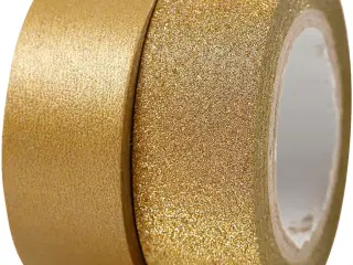 Designtape, B: 15 mm, guld, 2rl./ 1 pk.