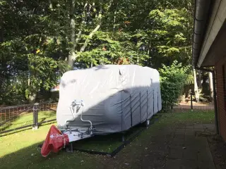 Dækken til en campingvogn