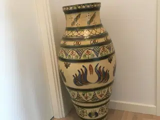 Stor fejlfri Keramik gulvvase
