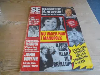 Se og Hør nr. 29 fra 1979  Godt brugt eksemplar  