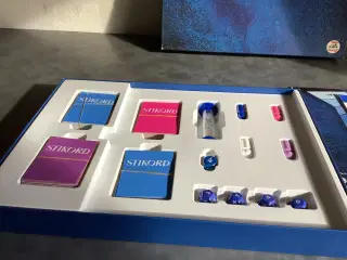 Brætspil Stikord og danmarksspillet, rummikub 
