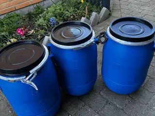 Opbevaringstønde med låg 30 L