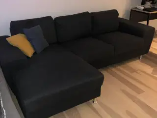 Velholdt chaiselong sofa som ny