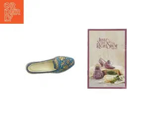 Dekorativ miniature sko The Empress fra Just The Right Shoe By Raine (str. 10 x 4,5 x 3,5 cm)