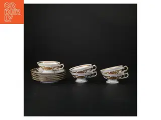 Porcelæns kaffekopper fra Wawel (str. Ø. 12 cm. ø. 8 cm)